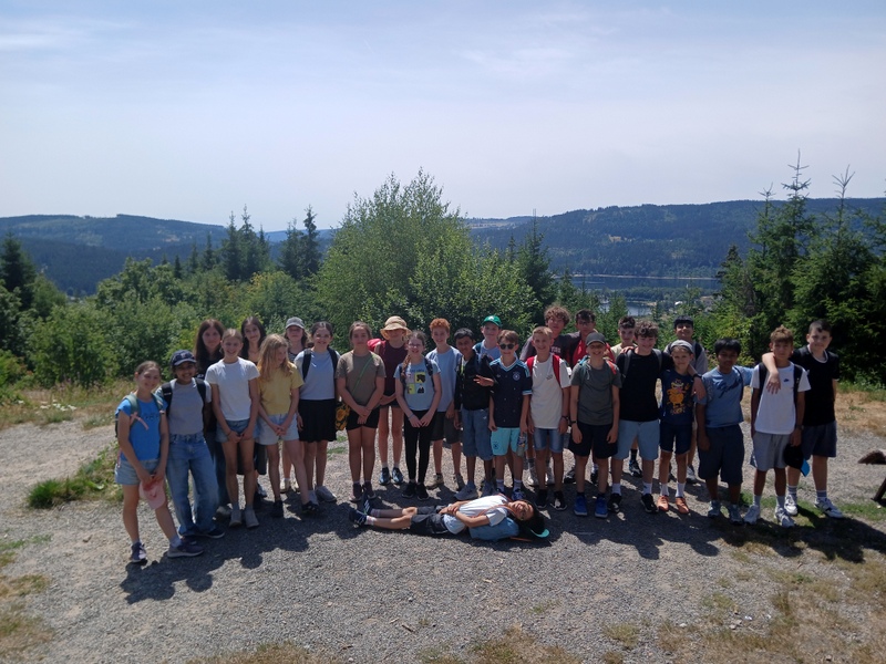 Klasse 6d am Schluchsee